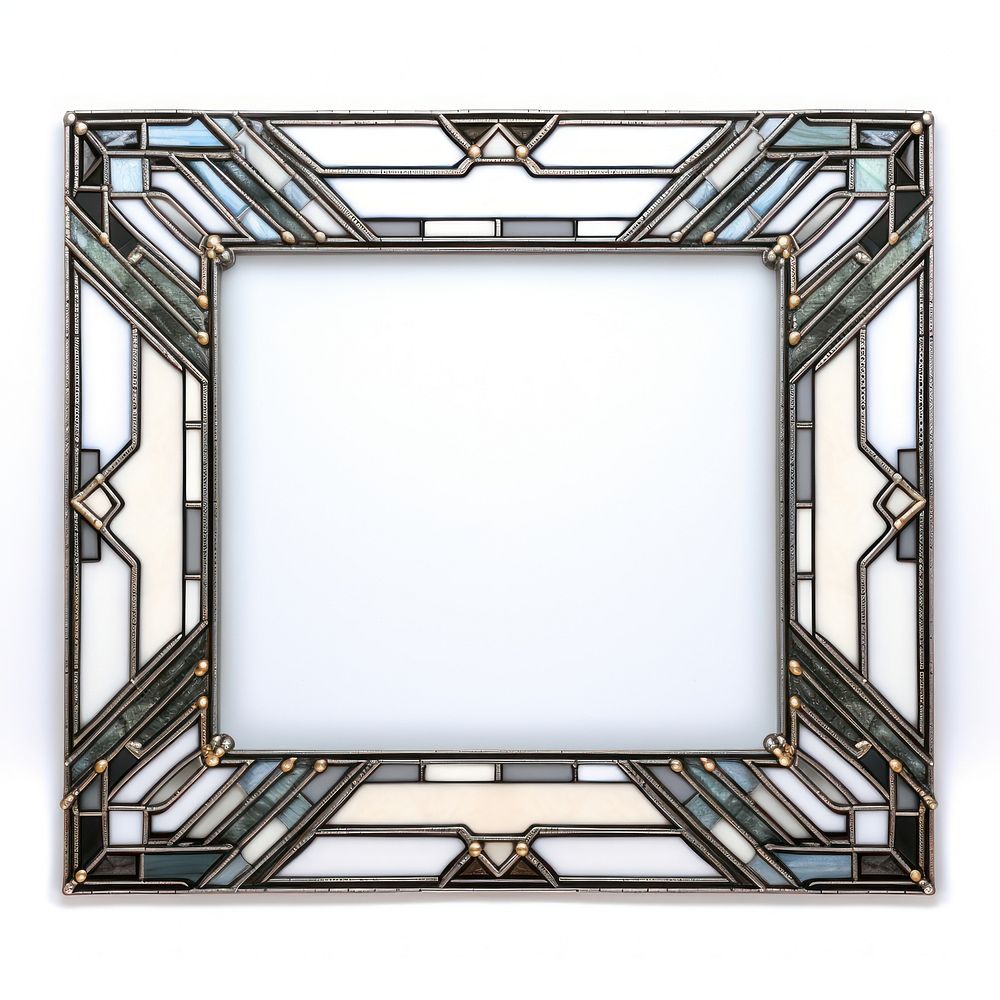 Gothic rectangle frame backgrounds glass art.