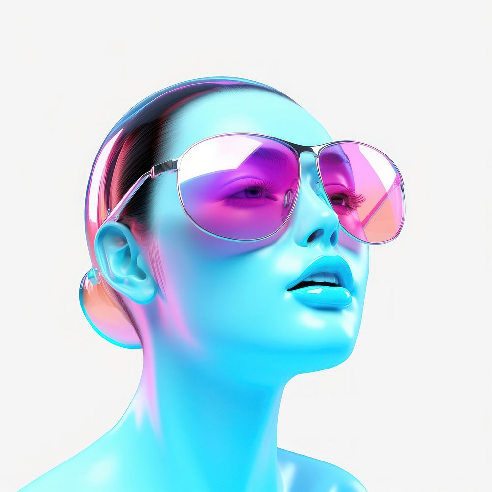 Avatar sunglasses portrait adult.