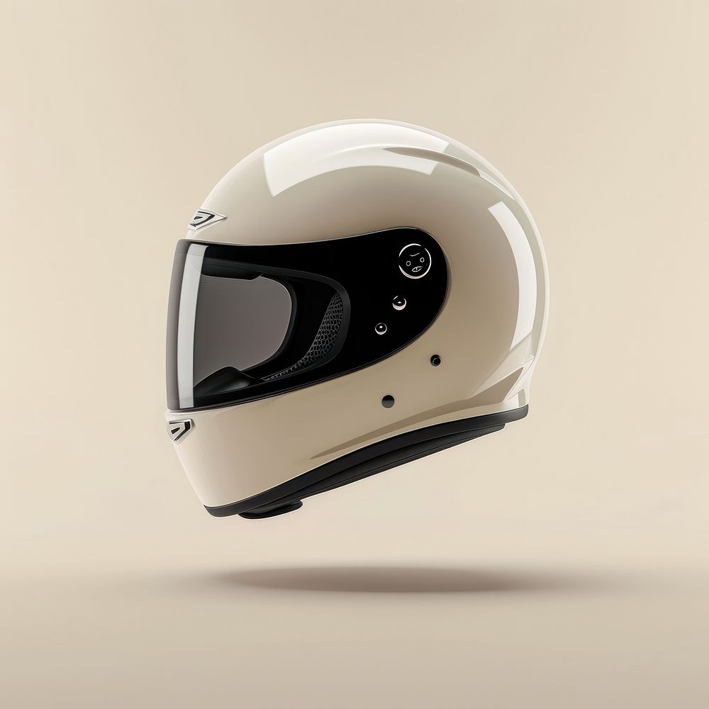 Motorcycle helmet  protection technology headgear.
