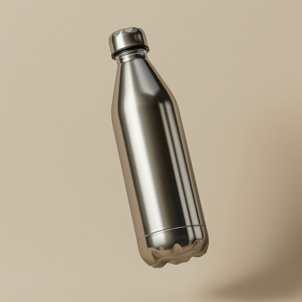 Stainless water bottle  refreshment simplicity drinkware.