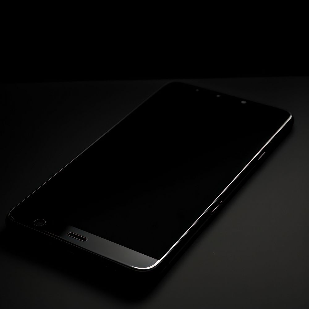 Smartphone black electronics technology.