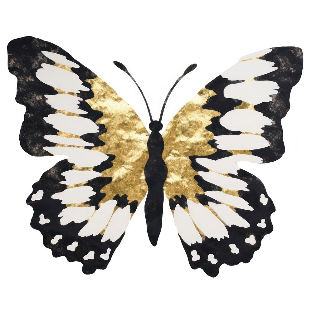 Butterfly ripped paper animal insect | Premium Photo Illustration ...