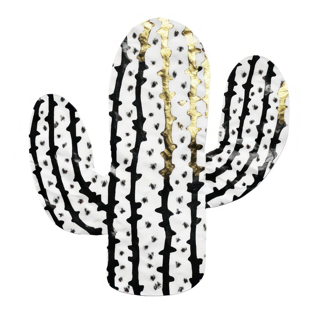 Cactus shape ripped paper plant white background chandelier.