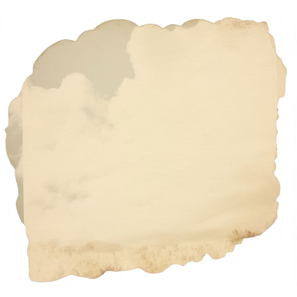 Cloud ripped paper backgrounds white background rectangle.