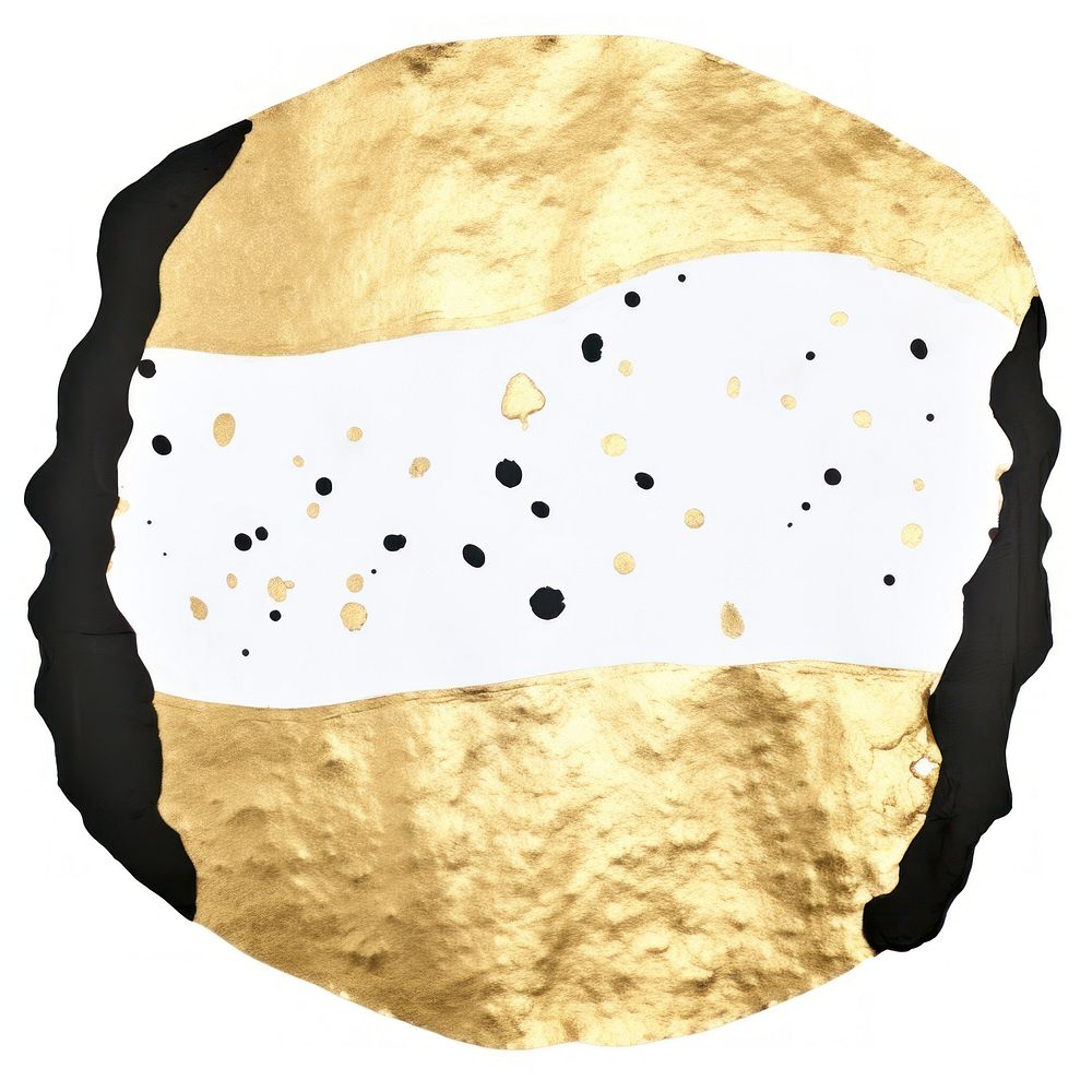 Earth ripped paper white background pattern pancake.