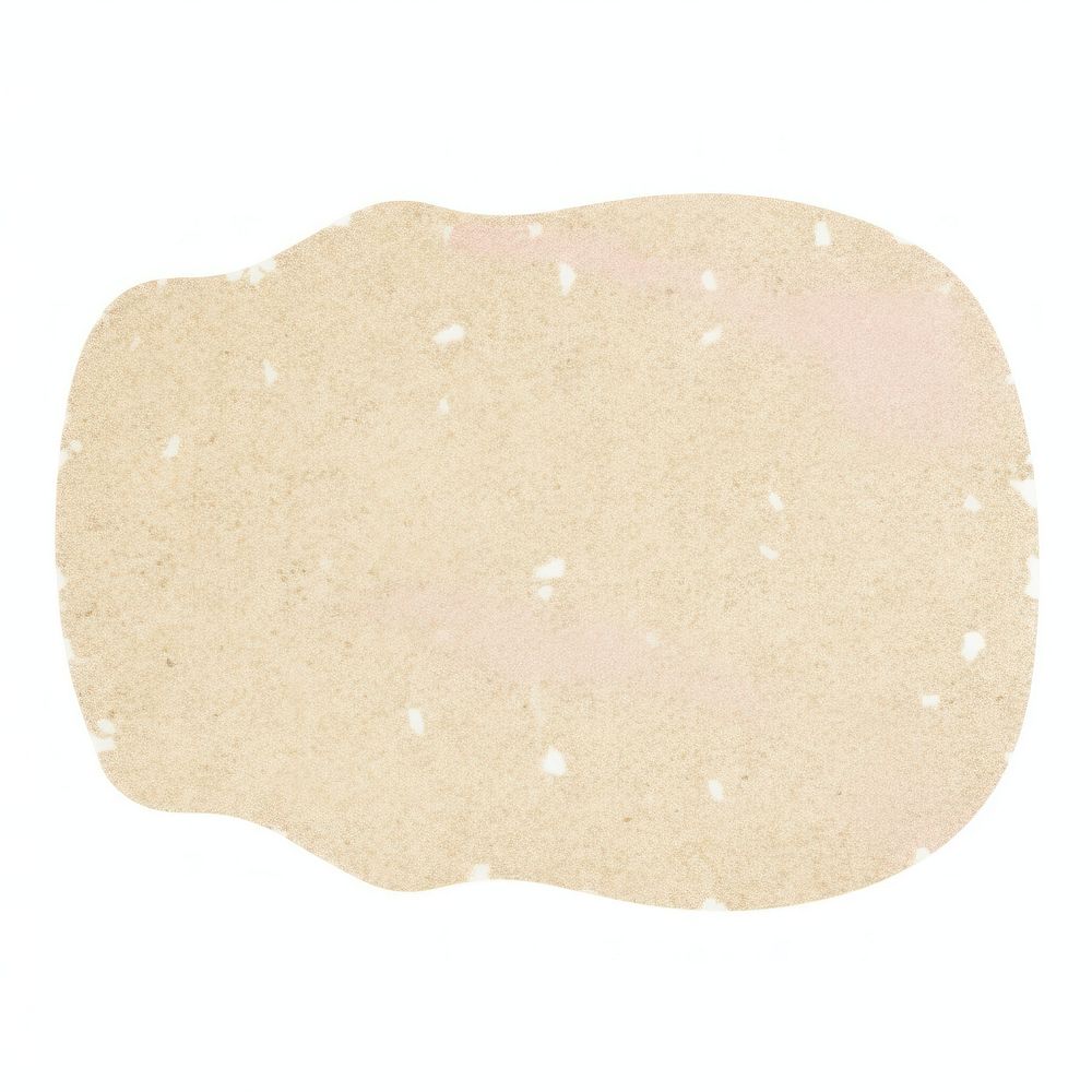 Glitter shape ripped paper white background rectangle textured.