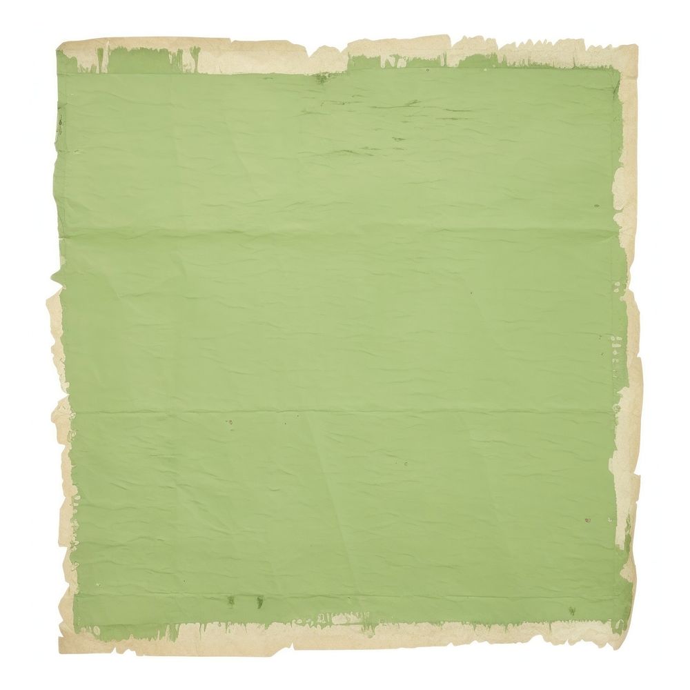 Green ripped paper backgrounds texture white background.