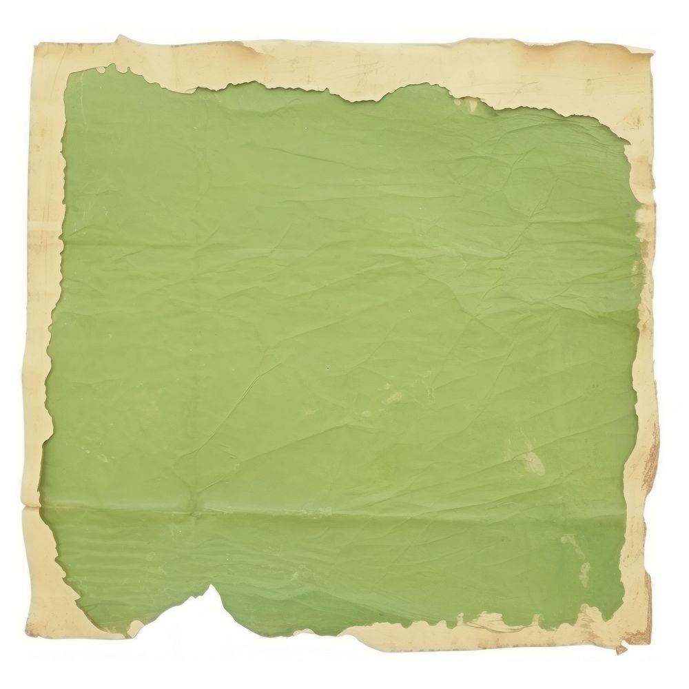 Green ripped paper backgrounds text white background.