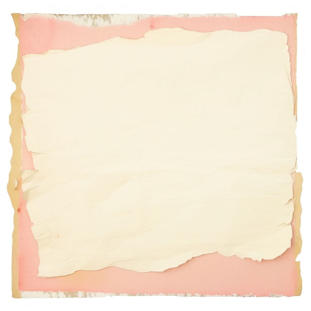 Pastel ripped paper backgrounds text white background.