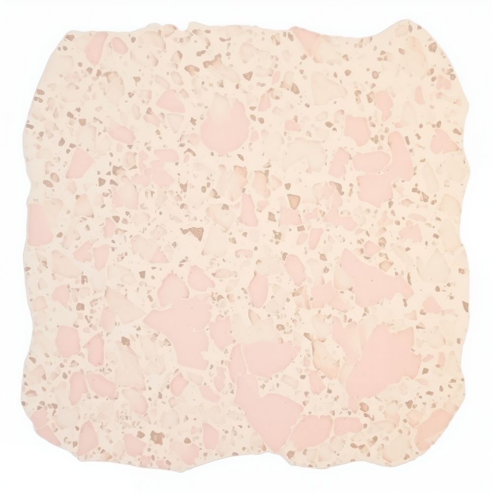Pink terrazzo ripped paper backgrounds white background microbiology.