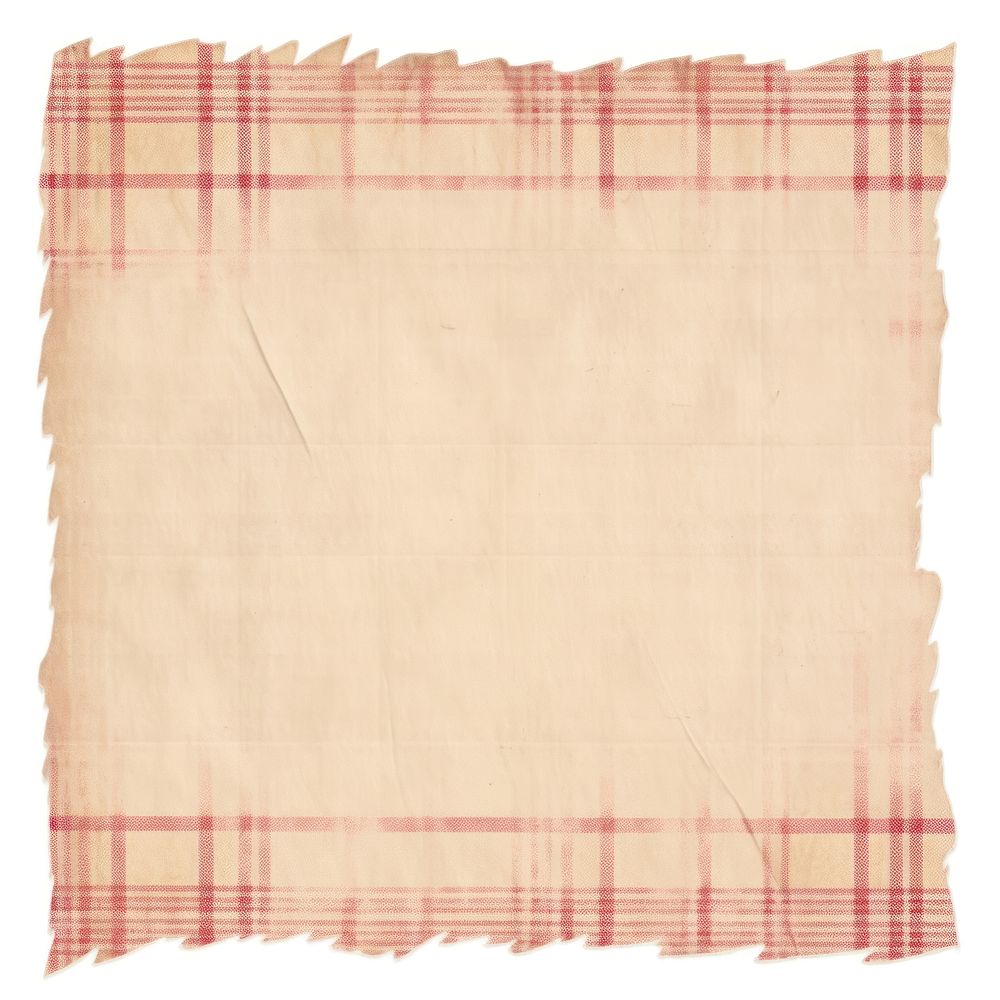 Plaid ripped paper backgrounds red white background.