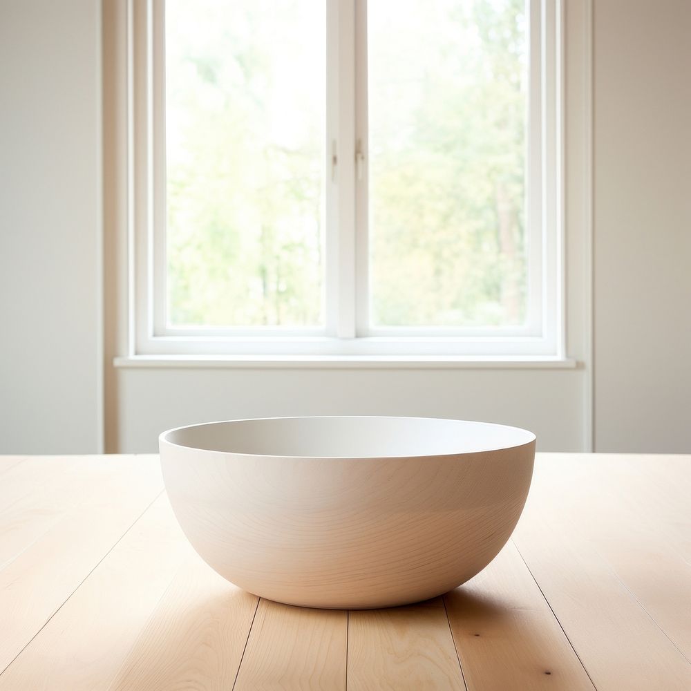 Pottery large bowl bathing bathtub person.
