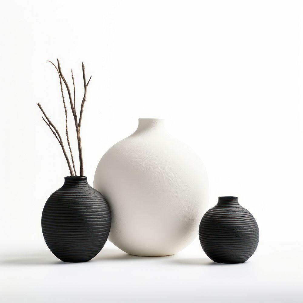 Pottery pottery planter vase.