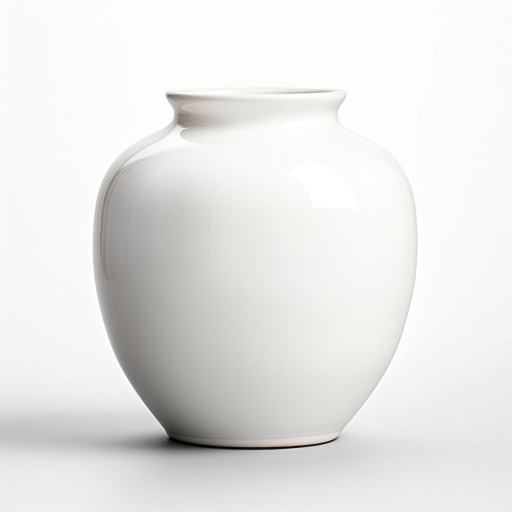 Scandinavian jar in plain color pottery porcelain beverage.
