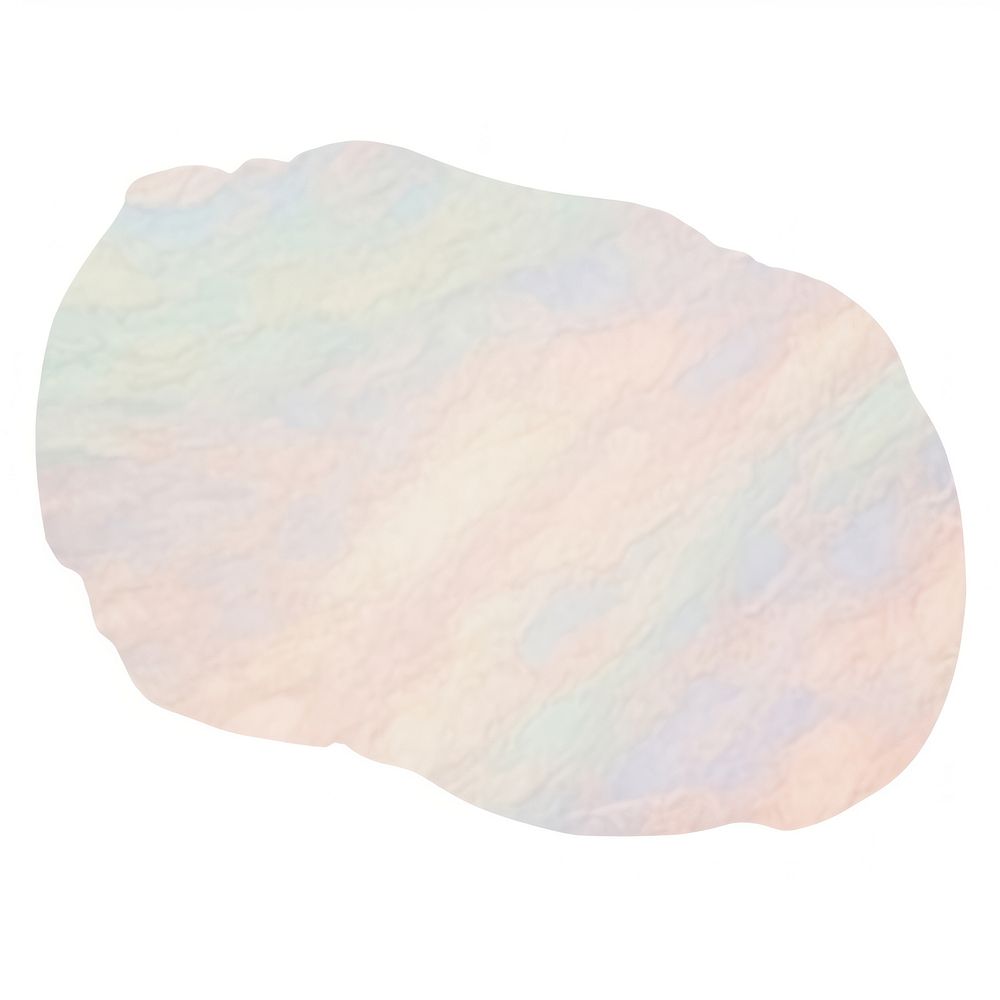 Cloud marble distort shape paper abstract white background.
