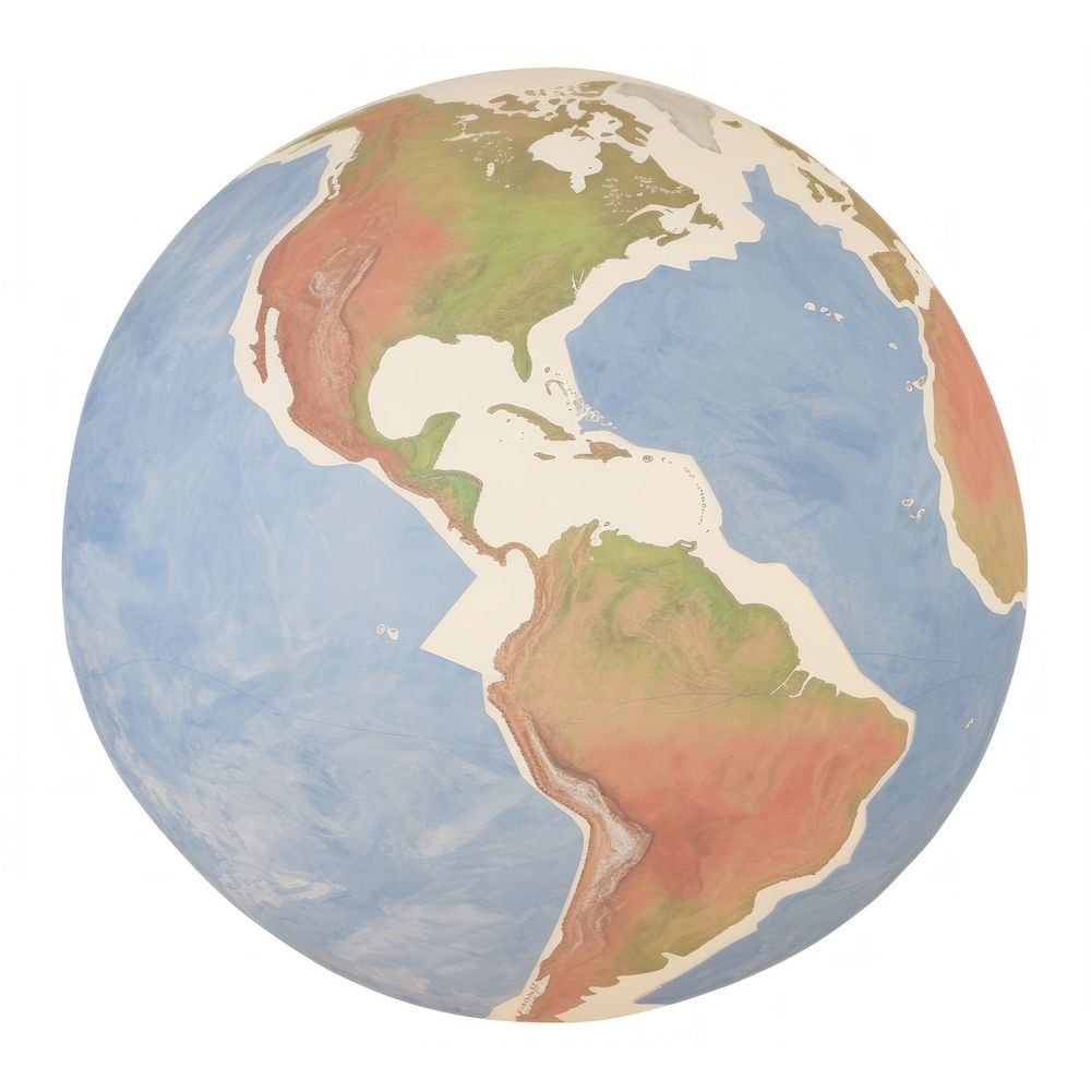 Earth marble distort shape planet space globe.