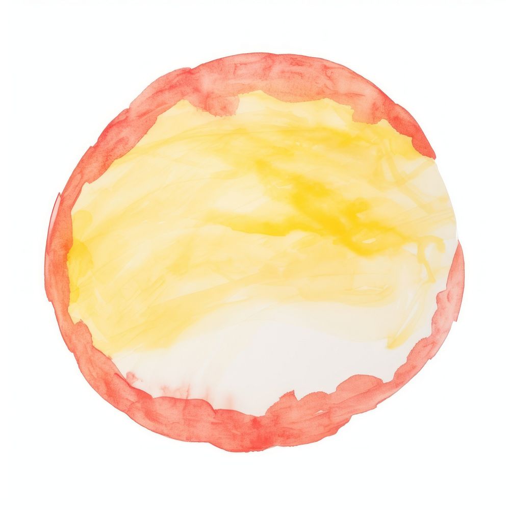Sun marble distort shape painting white background rectangle.