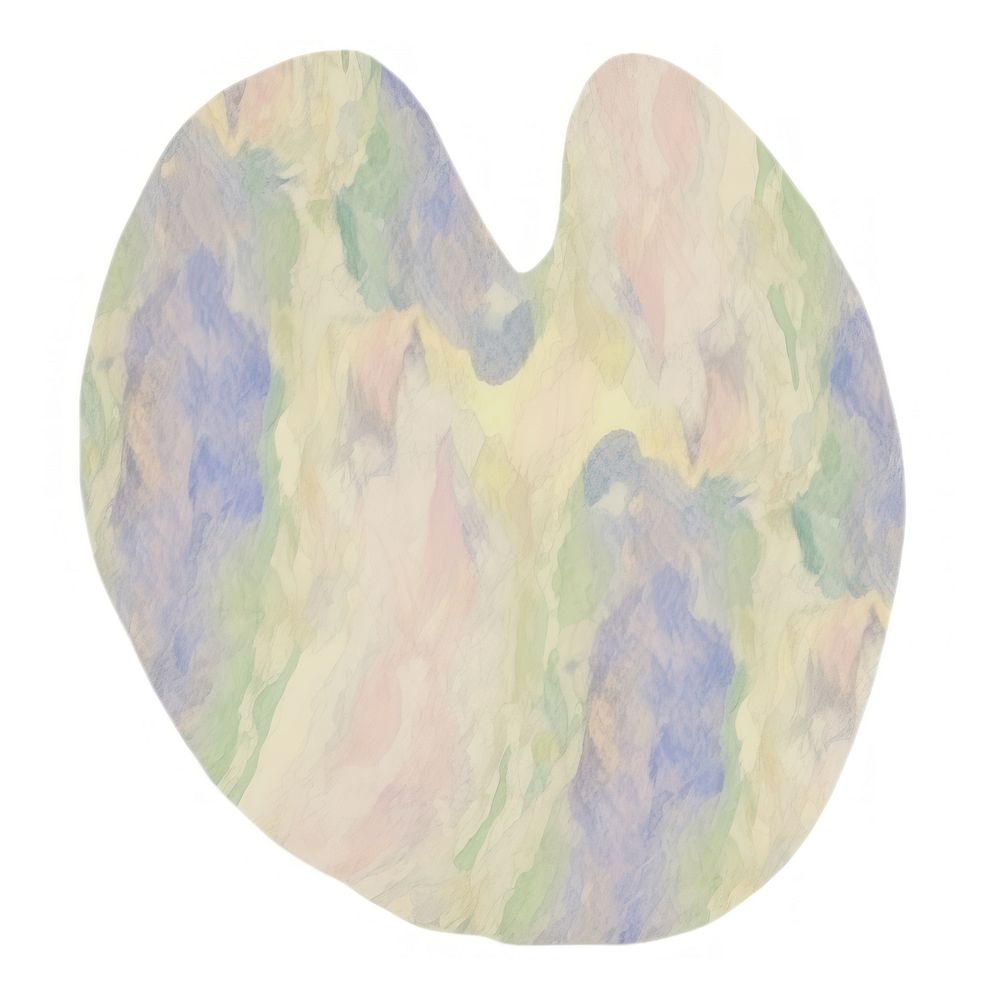 Peacock marble distort shape backgrounds abstract painting.
