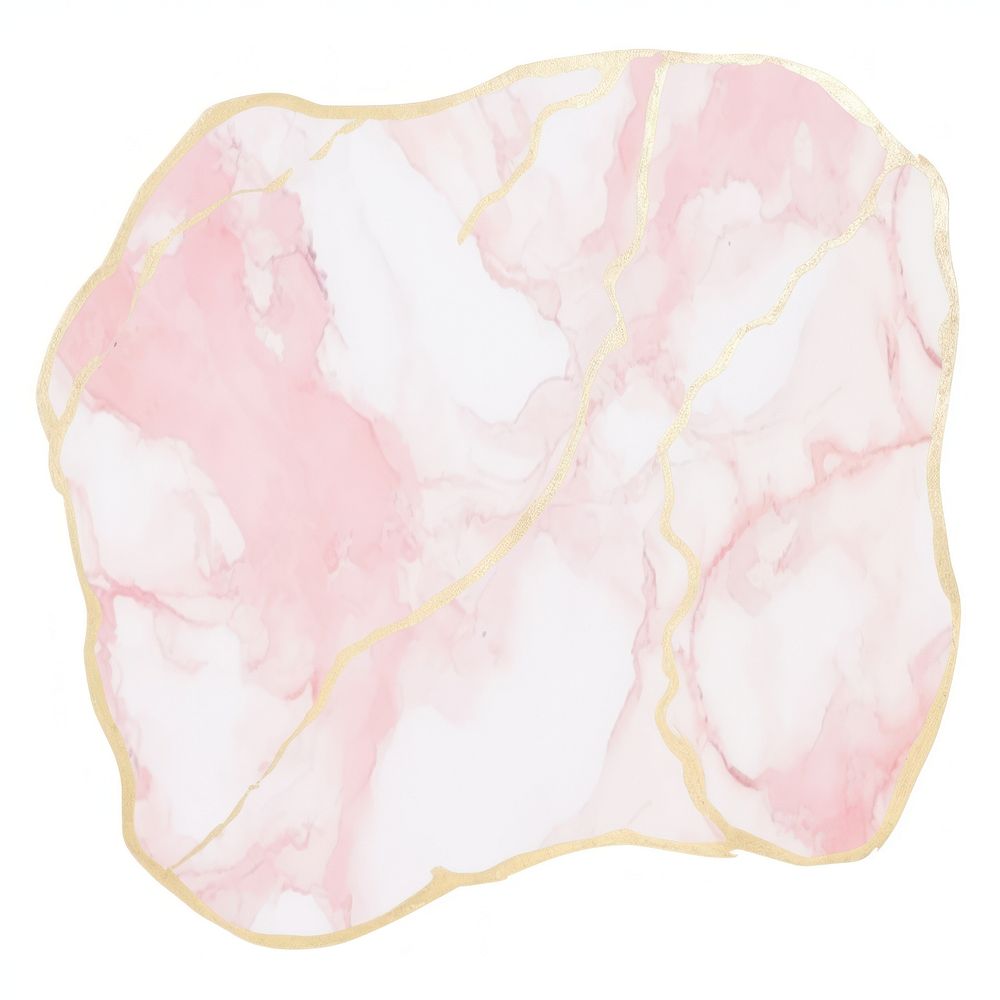 Pink gold marble distort shape backgrounds abstract mineral.