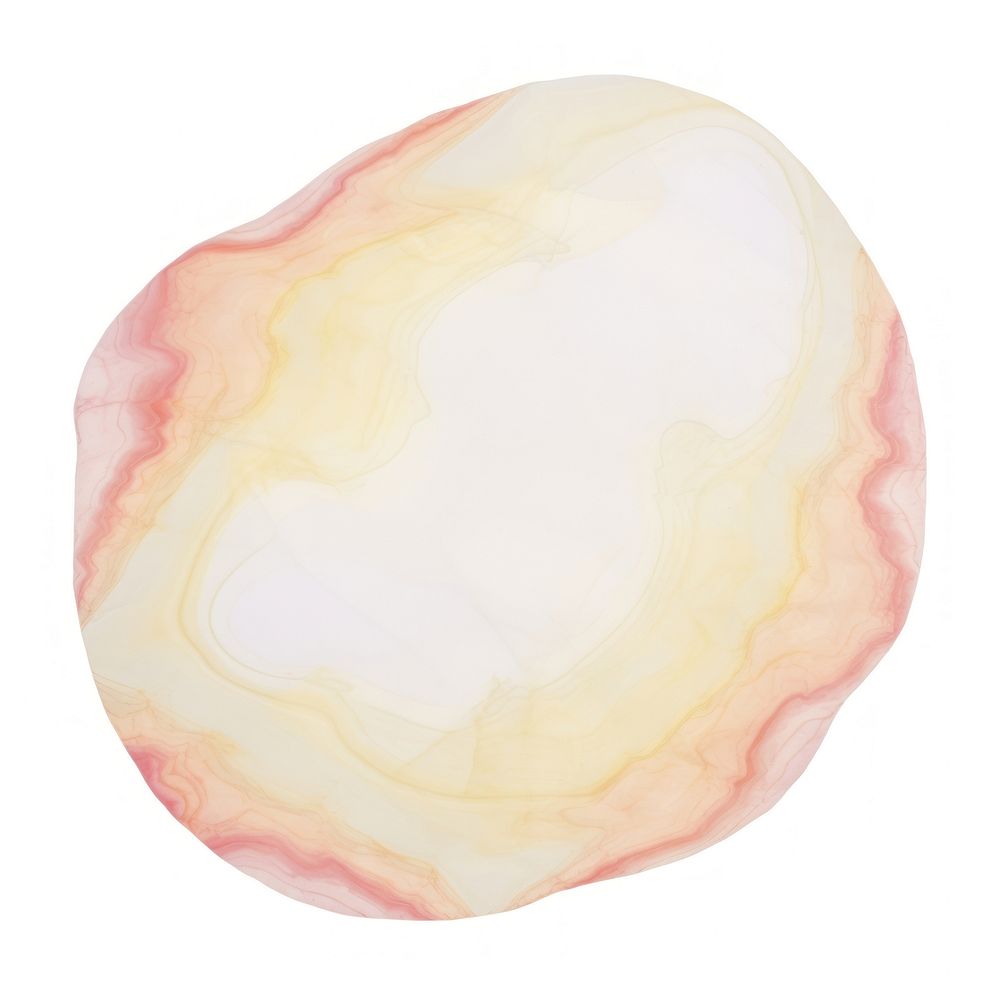 Wave marble distort shape white background microbiology accessories.