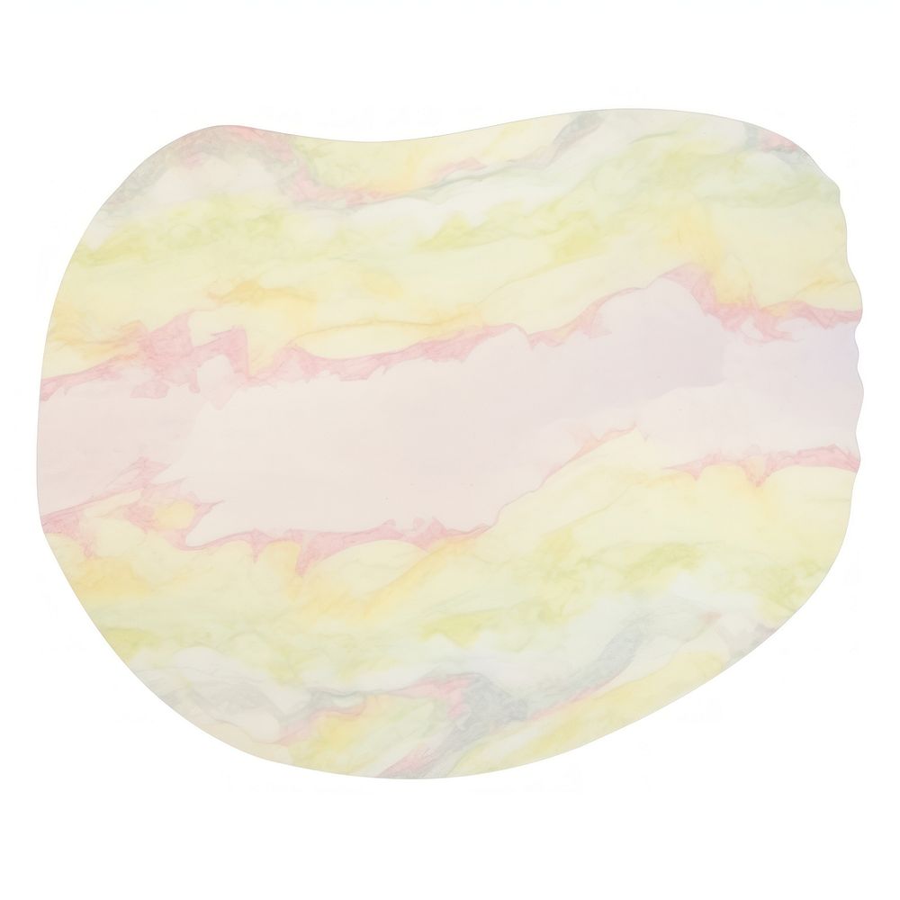 Wave marble distort shape white background accessories rectangle.
