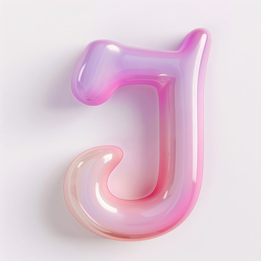 Letter J number symbol shape.