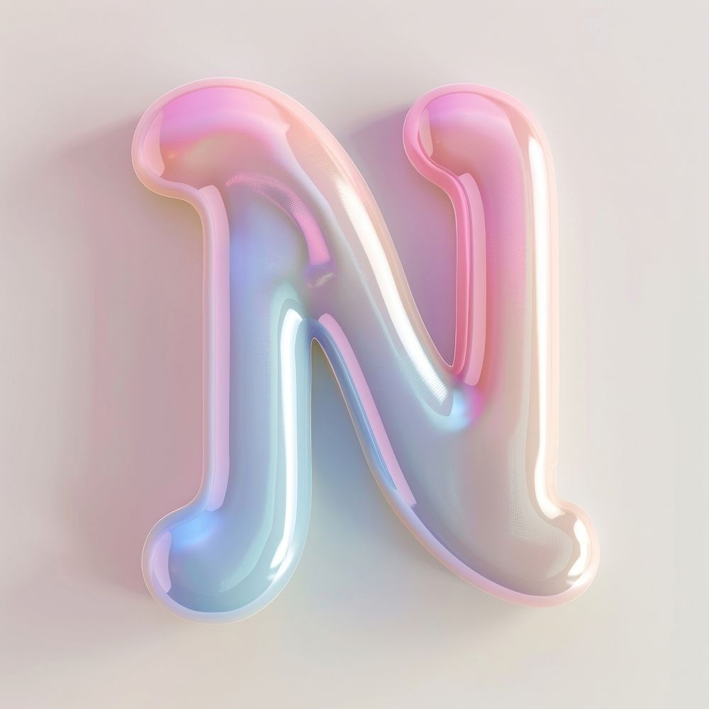 Letter N number symbol shape.
