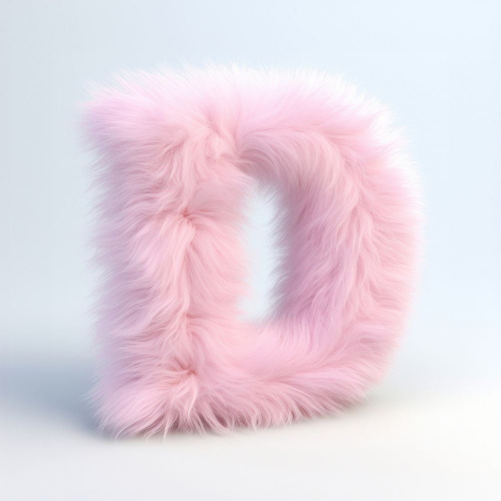 Fluffy fur d alphabet accessories accessory softness.