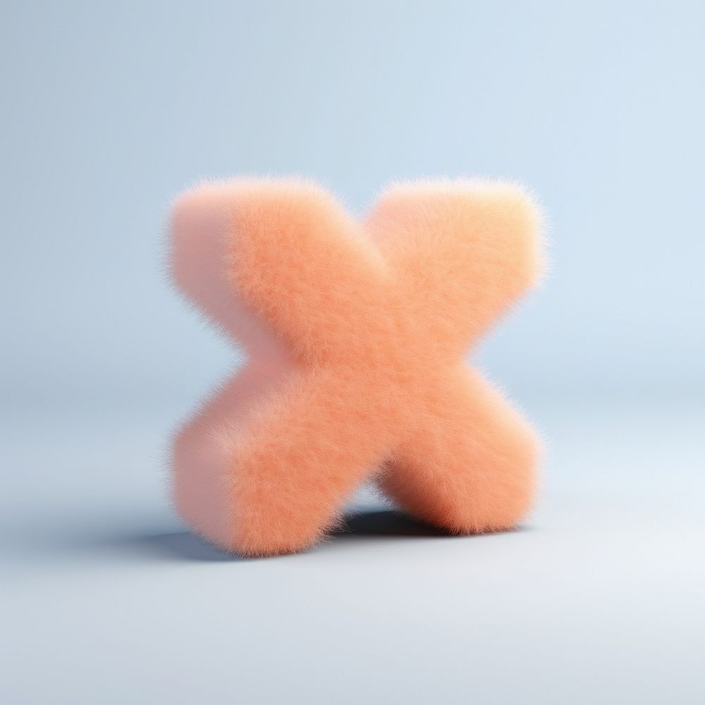 Hashtag sign icon softness starfish textile.