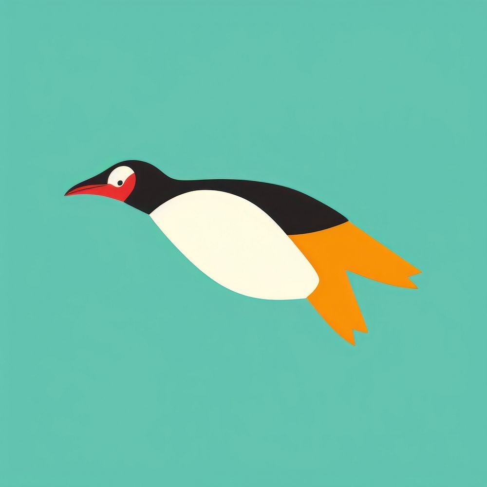 Penguin cartoon animal bird.