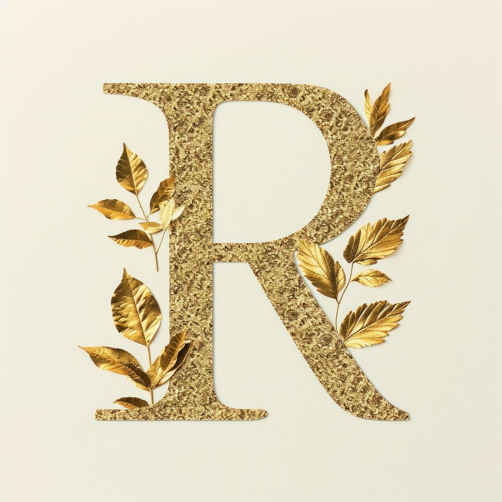 Text font gold calligraphy.