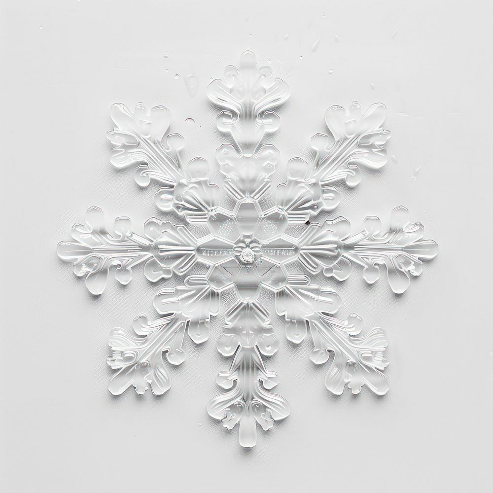 Transparent snowflake white backgrounds architecture.