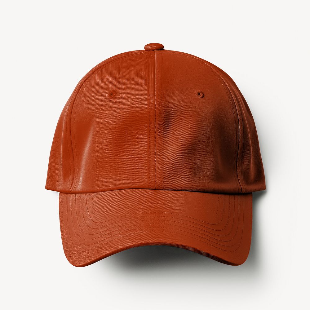 Dull orange cap