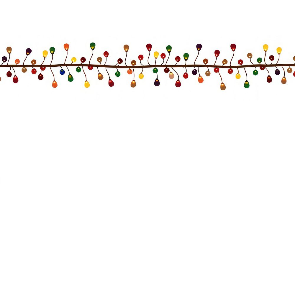 Christmas light border backgrounds pattern line.