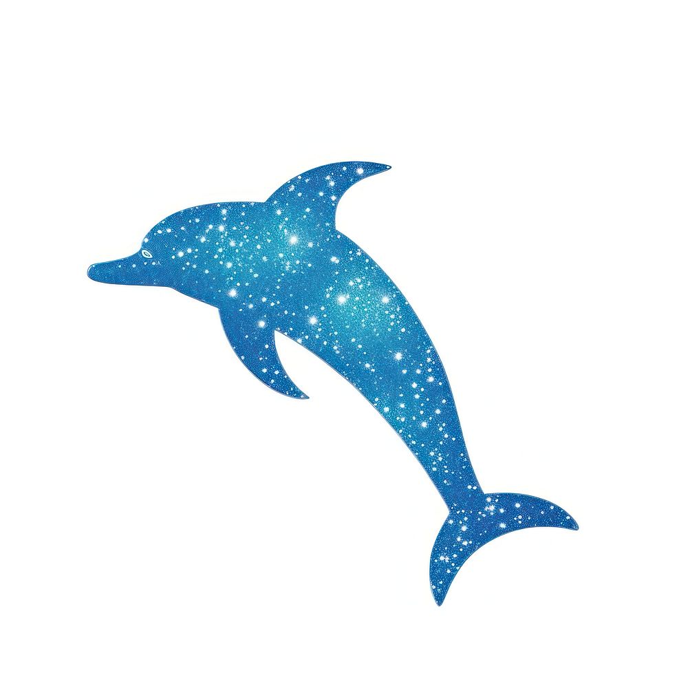 Dolphin icon animal mammal shape.