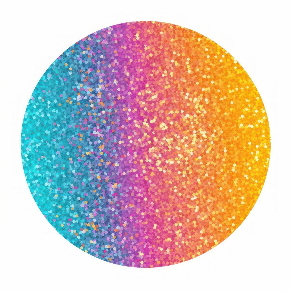 Circle icon glitter backgrounds shape.