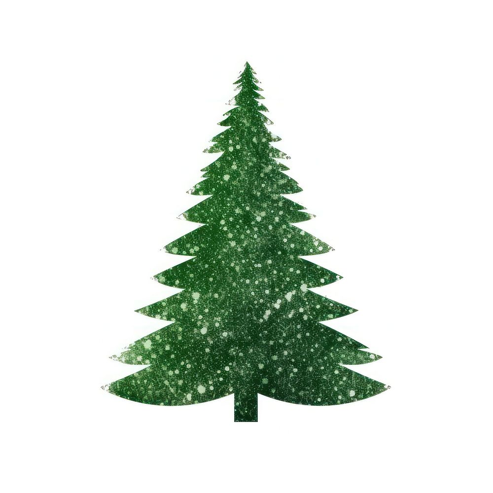 Pine tree icon christmas plant shape.