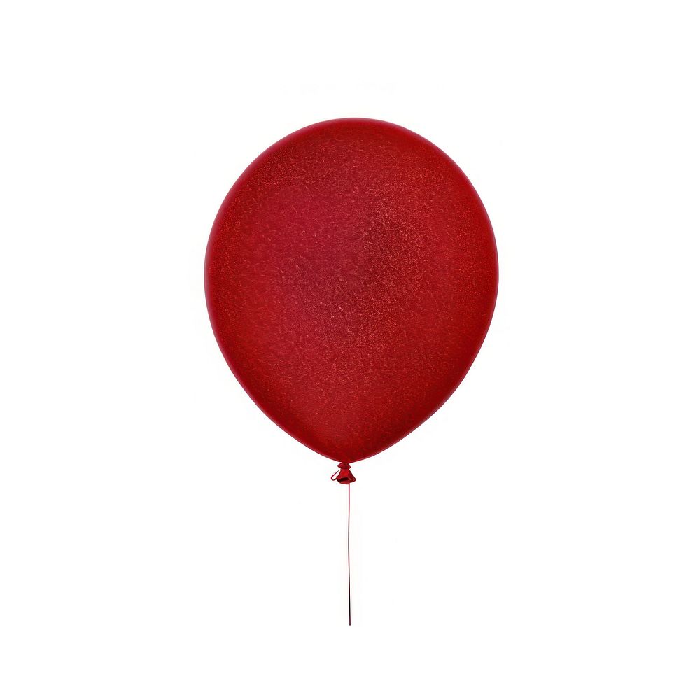 Balloon icon red white background celebration.