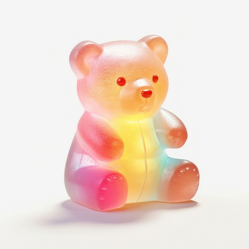 Jelly bear figurine cute toy.
