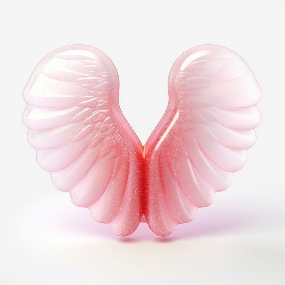 3d jelly glitter angel wings sweets confectionery softness.