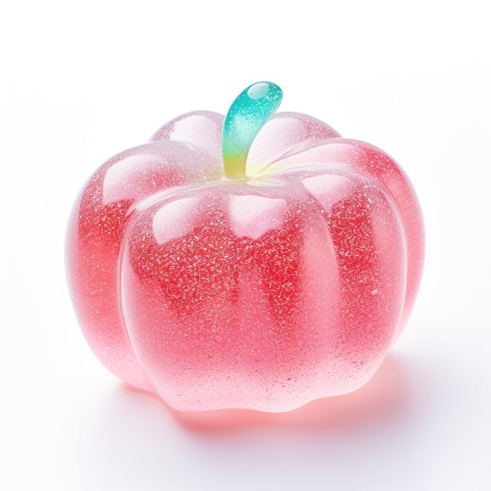 3d jelly glitter apple sweets plant candy.