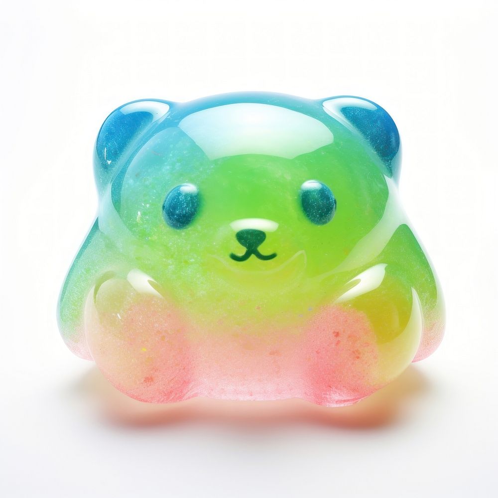 3d jelly glitter earth sweets cute toy.