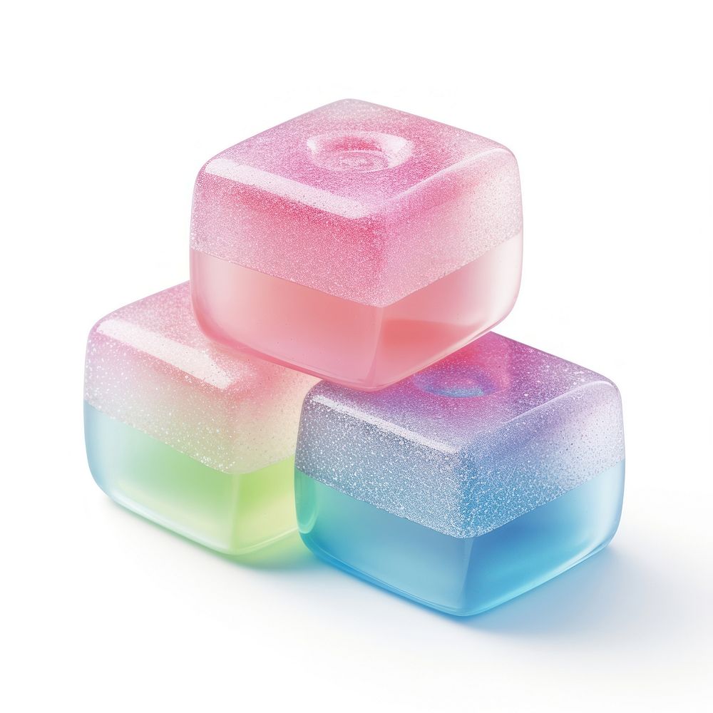 3d jelly glitter plus candy soap confectionery.