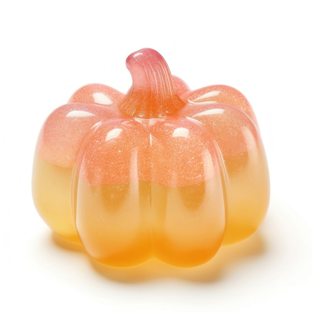 3d jelly glitter pumpkin sweets food confectionery.