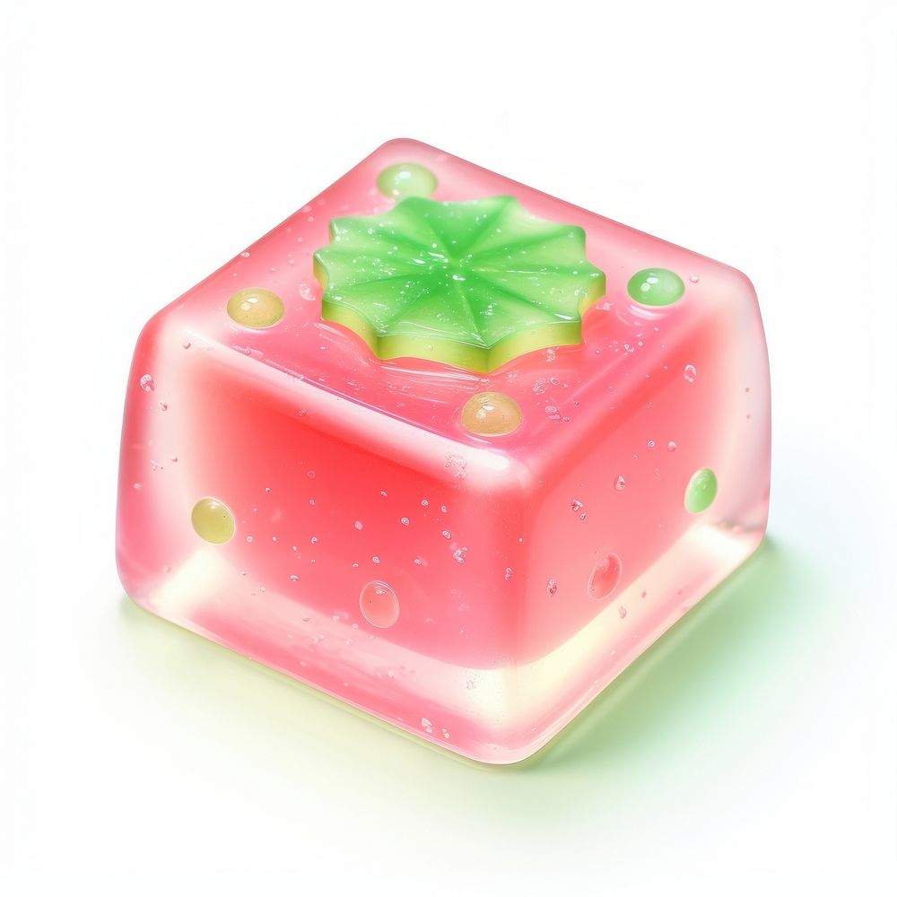 3d jelly glitter watermelon dessert sweets food.