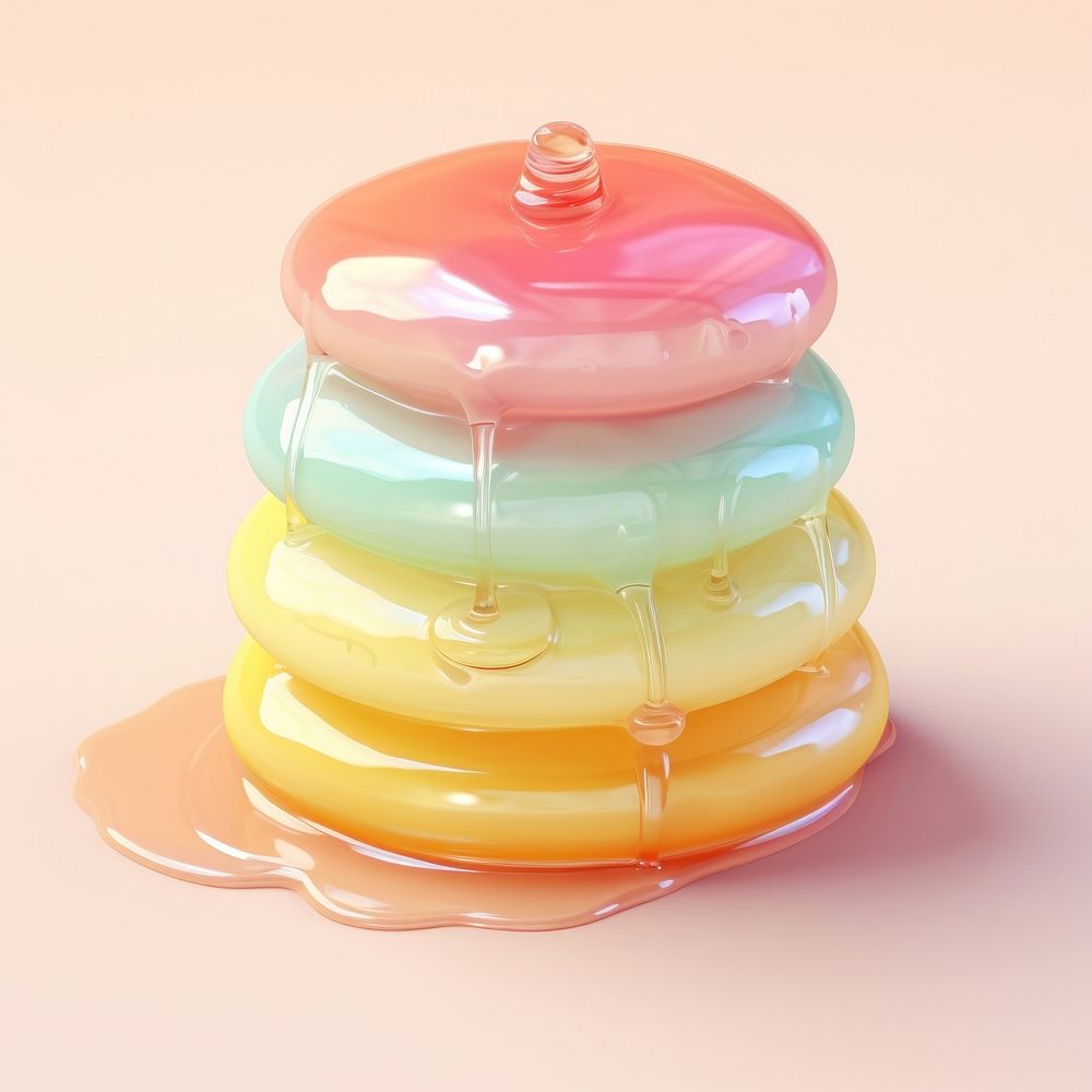3d jelly pancakes dessert shape accessories.