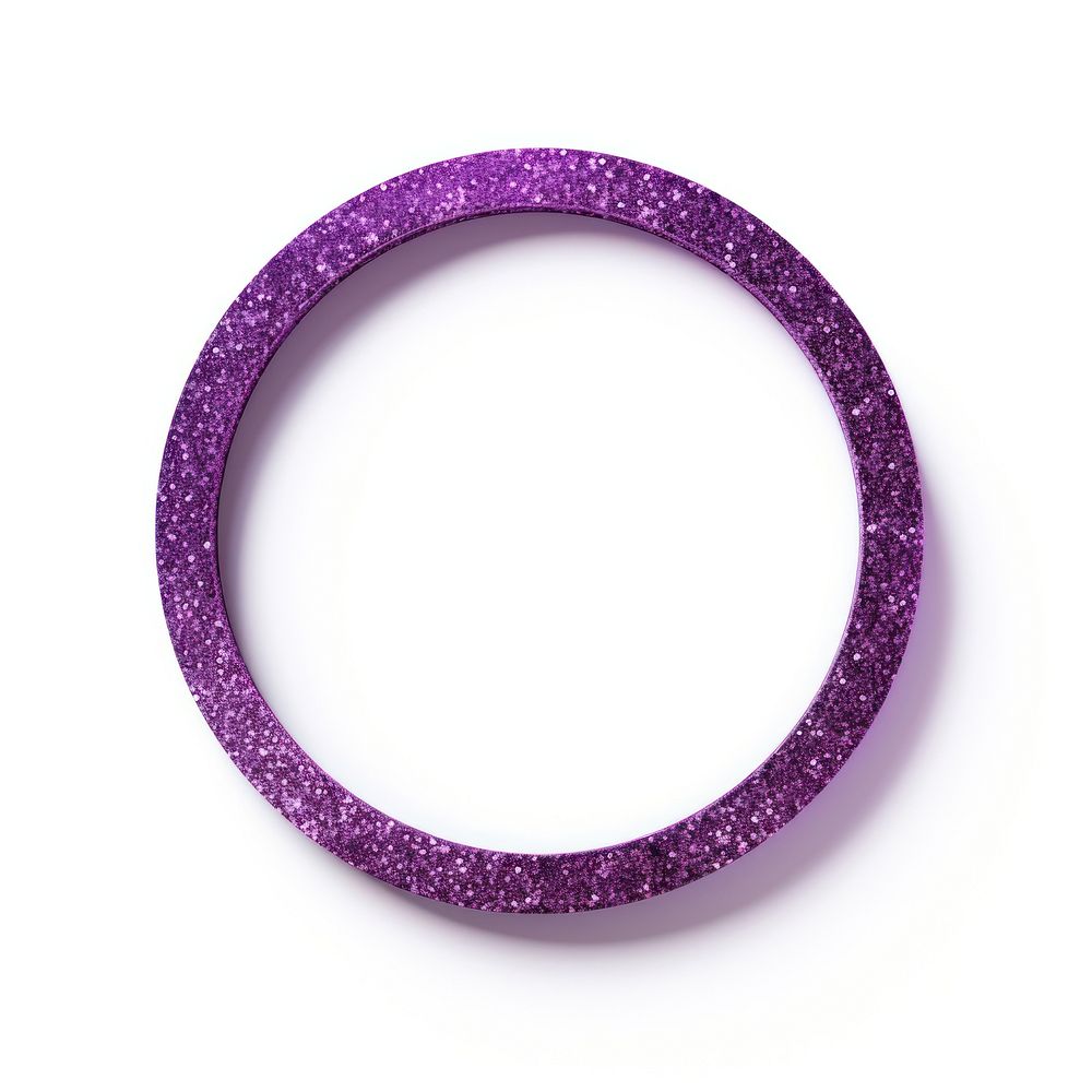 Frame glitter ellipse shape purple jewelry shiny.