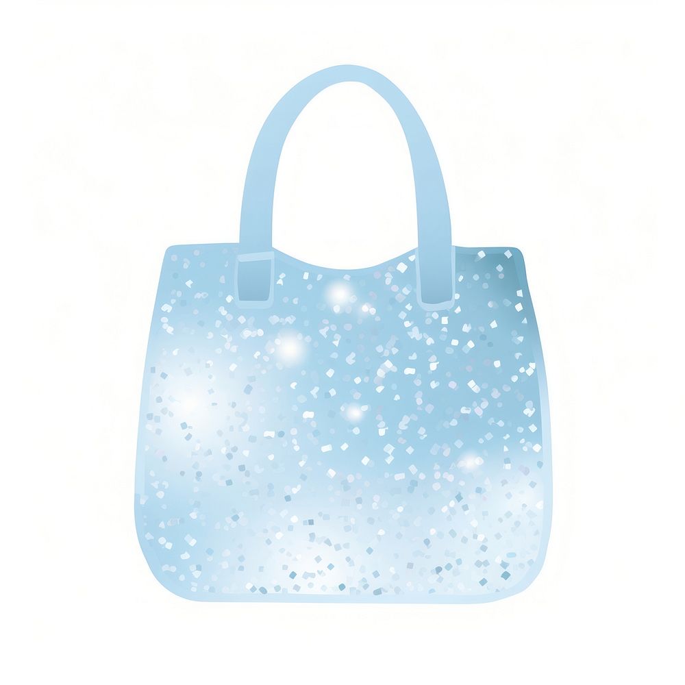 Bag icon handbag purse white background.