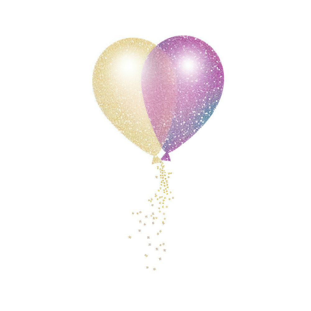 Balloon icon white background togetherness celebration.