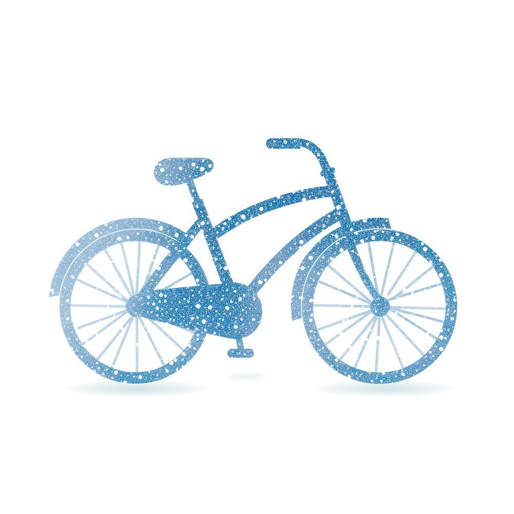 Bicycle icon vehicle wheel white background.